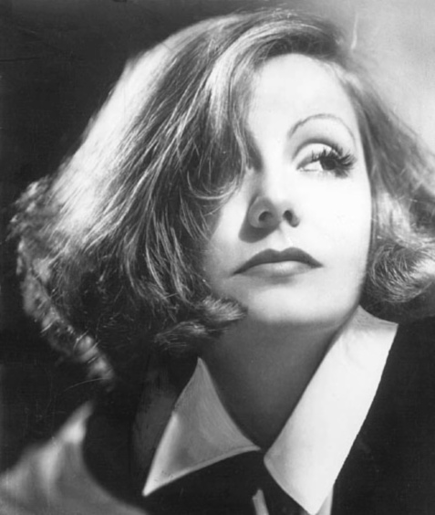 Greta Garbo is alone