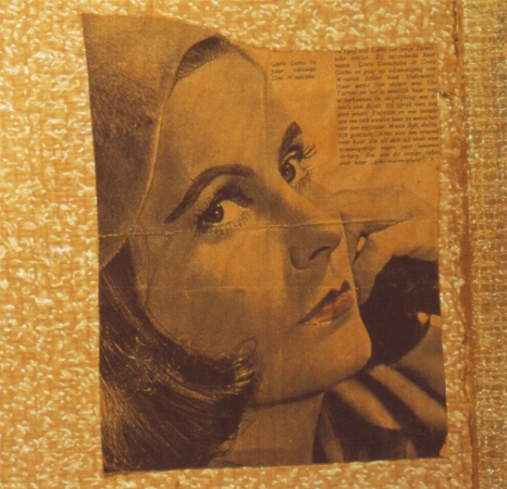 This picture of Great Garbo was in Anne's room in The Attic