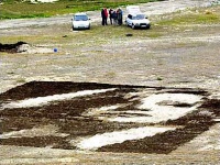 GRETA GARBO HONOURED IN GIANT SAND PORTRAIT